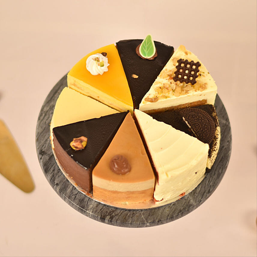 Assorted Cake Slices 8 Pcs Delivery In Singapore FNP SG